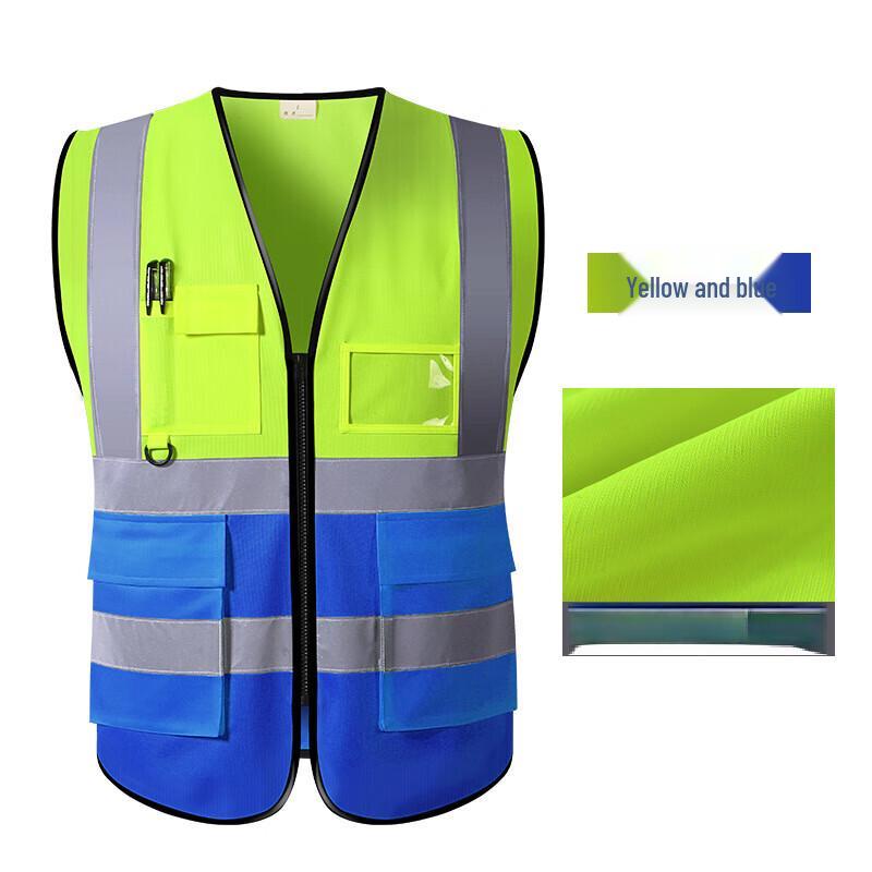 OLOMM Multi-Pocket Reflective Safety Vest
OLOMM Multi-Pocket Reflective Safety Vest