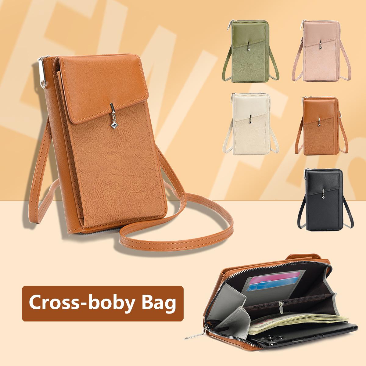 A Lightweight Zippered Single-shoulder Phone Bag That Can Be Carried Diagonally Is Fashionable чорний
A Lightweight Zippered Single-shoulder Phone Bag That Can Be Carried Diagonally Is Fashionable чорний