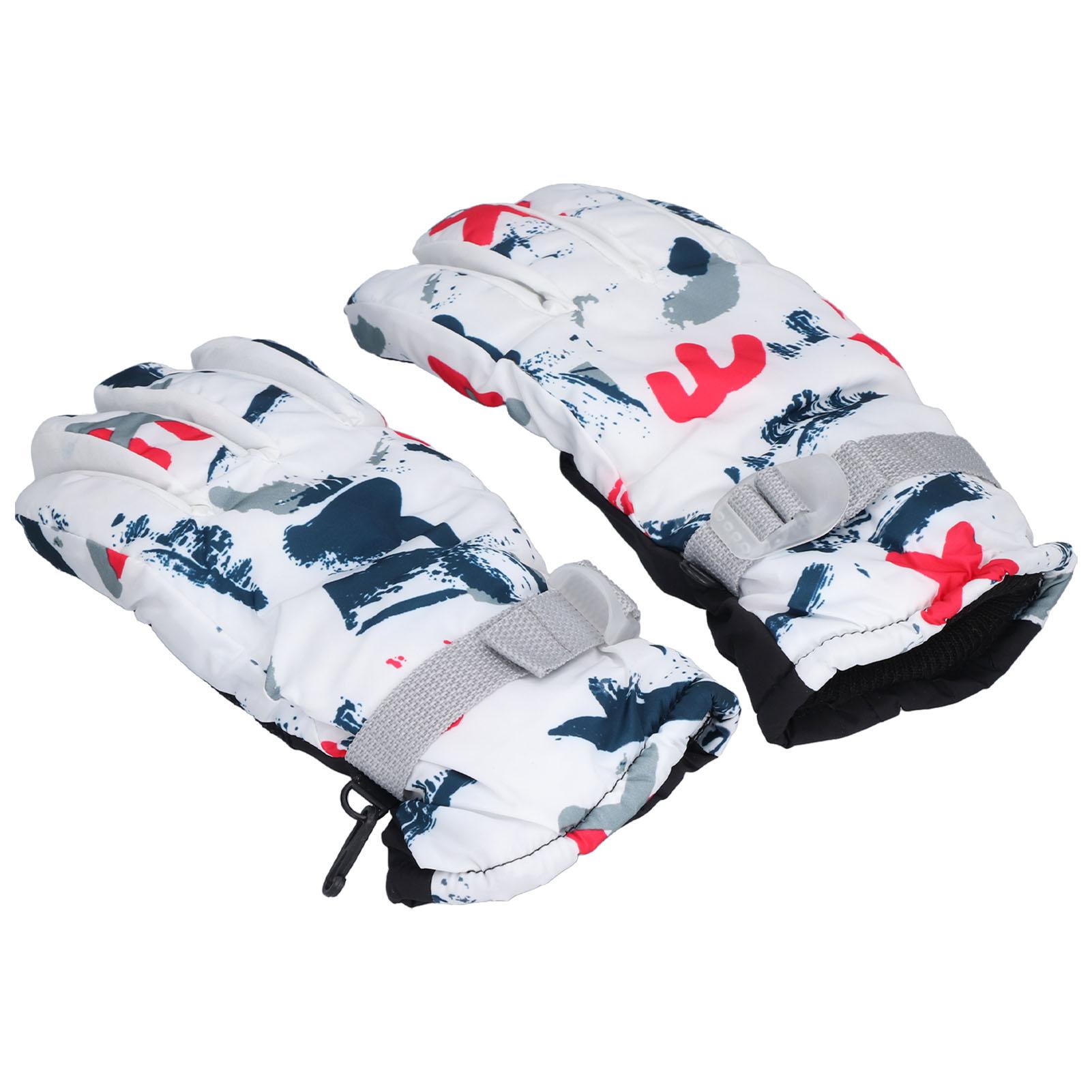 2Pcs Ski Gloves Waterproof Windproof Snow Gloves Antislip Brushed for Cold Weather Winter Sports Riding(Red White )
2Pcs Ski Gloves Waterproof Windproof Snow Gloves Antislip Brushed for Cold Weather Winter Sports Riding(Red White )