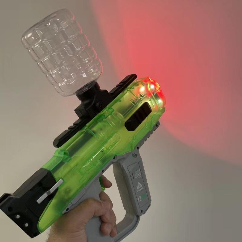 Электрический игрушечный гелевый пистолет, полностью автоматический, высокоскоростной, пусковая установка, командная стрельба, файтинг, цветной световой водяной пистолет-пуля
Электрический игрушечный гелевый пистолет, полностью автоматический, высокоскоростной, пусковая установка, командная стрельба, файтинг, цветной световой водяной пистолет-пуля