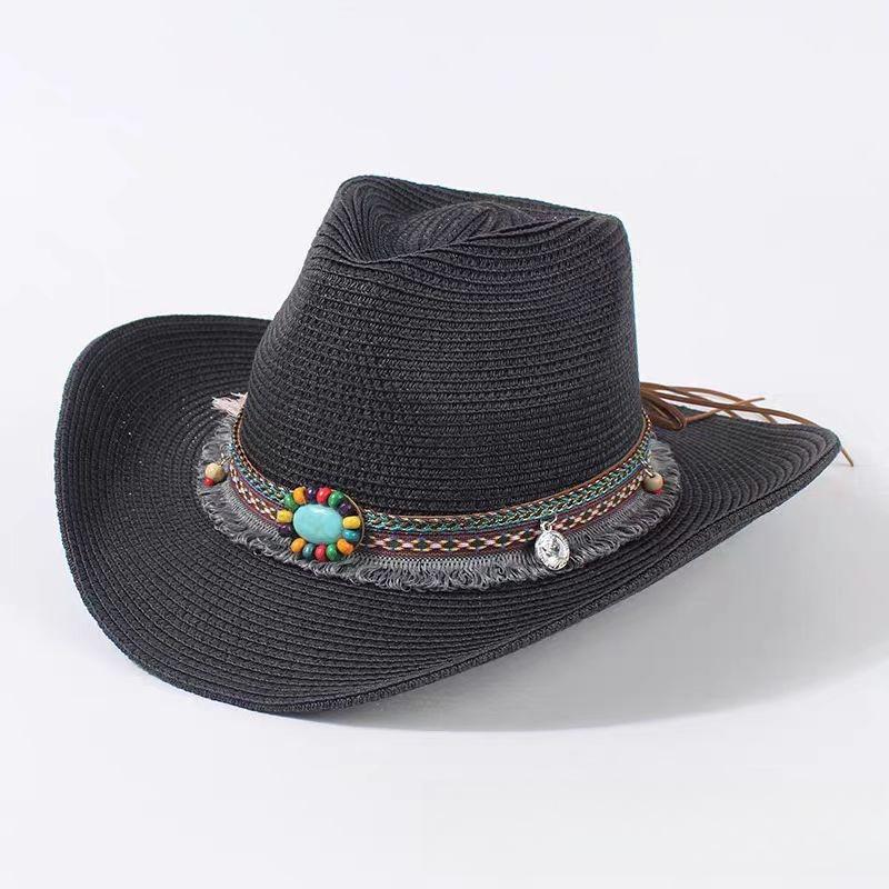 1pc Summer Beach Hats for Women,Sun Hat Minority Style Bohemia Outdoor Wide Brim Sun Hats Holiday Beach Breathable Visor Caps Adjustable чорний
1pc Summer Beach Hats for Women,Sun Hat Minority Style Bohemia Outdoor Wide Brim Sun Hats Holiday Beach Breathable Visor Caps Adjustable чорний