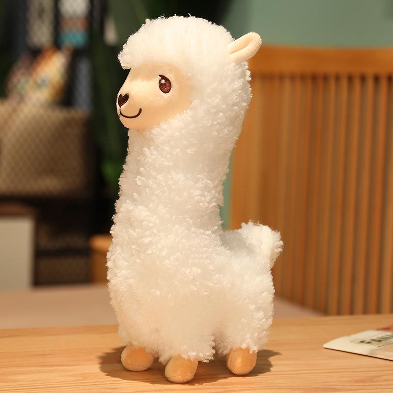 Large Cute Alpaca Plush Doll - Little Sheep Cushion for Kids 33cm 0.2kg
Large Cute Alpaca Plush Doll - Little Sheep Cushion for Kids 33cm 0.2kg