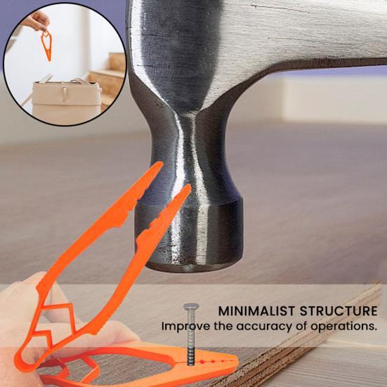 Yousheng Hammering Nail Holder Keep Finger Safe Hammer Nail Screw Holder Plier Finger Protector Carpenter Repair Woodworking Protect Hand Tools оранжевый
Yousheng Hammering Nail Holder Keep Finger Safe Hammer Nail Screw Holder Plier Finger Protector Carpenter Repair Woodworking Protect Hand Tools оранжевый