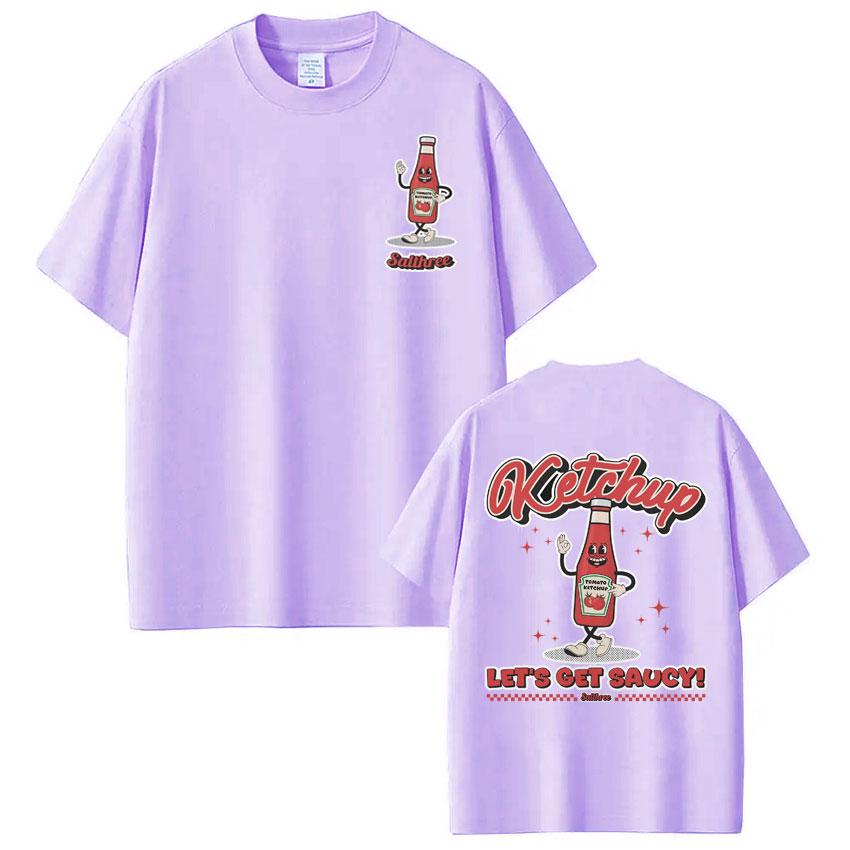 Funny Ketchup Meme T Shirt Men Women Oversized Hiphop Tshirts Shortsleeved Loose Casual Harajuku Aesthetic Vintage Tshirts 4XL
Funny Ketchup Meme T Shirt Men Women Oversized Hiphop Tshirts Shortsleeved Loose Casual Harajuku Aesthetic Vintage Tshirts 4XL
