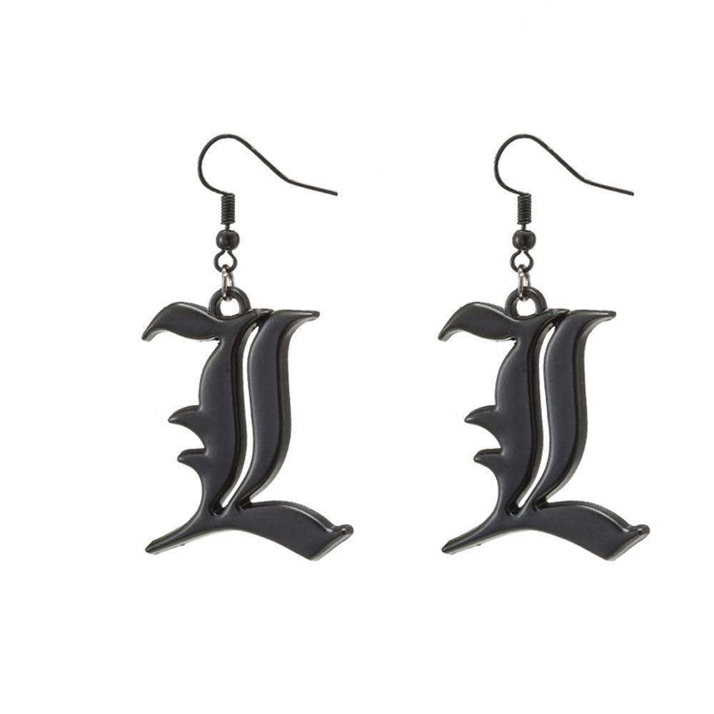 New Anime Death Book Pendant Drop Earrings Black Death Double L Earring Cosplay Jewelry Birthday gifts
New Anime Death Book Pendant Drop Earrings Black Death Double L Earring Cosplay Jewelry Birthday gifts