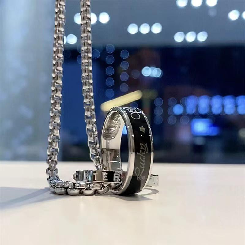 Men s Hip Hop Pendant Necklace Titanium Steel Chain - Versatile Hoodie/Sweater Accessory for Boys
Men s Hip Hop Pendant Necklace Titanium Steel Chain - Versatile Hoodie/Sweater Accessory for Boys