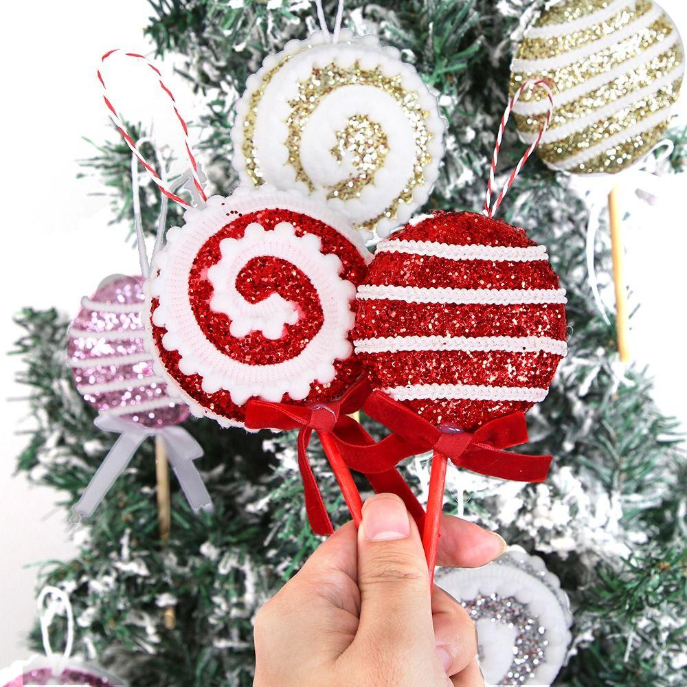 Large Christmas Lollipop Pendant Cartoon Xmas Candy Hanging Decor Winter Home Decor Style 2
Large Christmas Lollipop Pendant Cartoon Xmas Candy Hanging Decor Winter Home Decor Style 2
