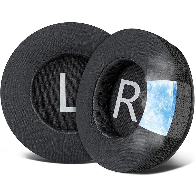SOULWIT cooling gel pad ear pads for Samson Compatible with SR850/SR950 headset compatibility ice silk fabric ear cushion noise isolation foam
SOULWIT cooling gel pad ear pads for Samson Compatible with SR850/SR950 headset compatibility ice silk fabric ear cushion noise isolation foam