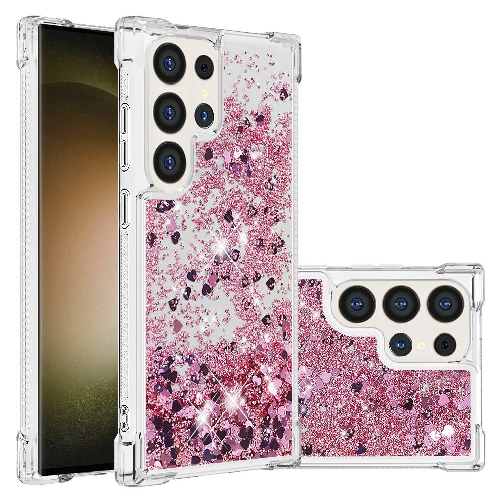 For Samsung Galaxy S24 Ultra TPU Case Glitter Quicksand Shockproof Phone Back Cover Laser/Hearts
For Samsung Galaxy S24 Ultra TPU Case Glitter Quicksand Shockproof Phone Back Cover Laser/Hearts