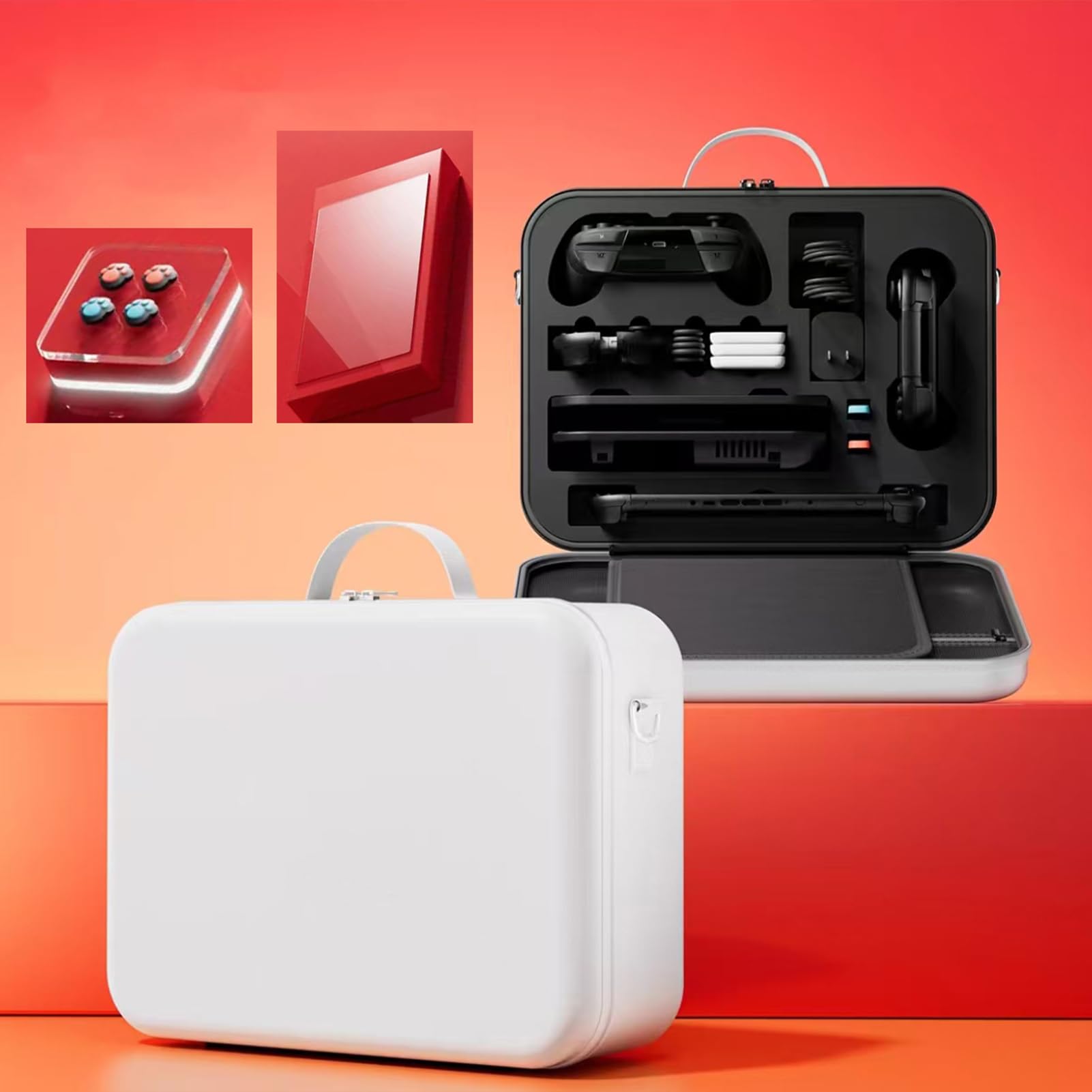 Applicable Portable bag for Nintendo switch 2nd generation storage NS 2 large convenient and neat can be carried by convenient to switch protective білий
Applicable Portable bag for Nintendo switch 2nd generation storage NS 2 large convenient and neat can be carried by convenient to switch protective білий