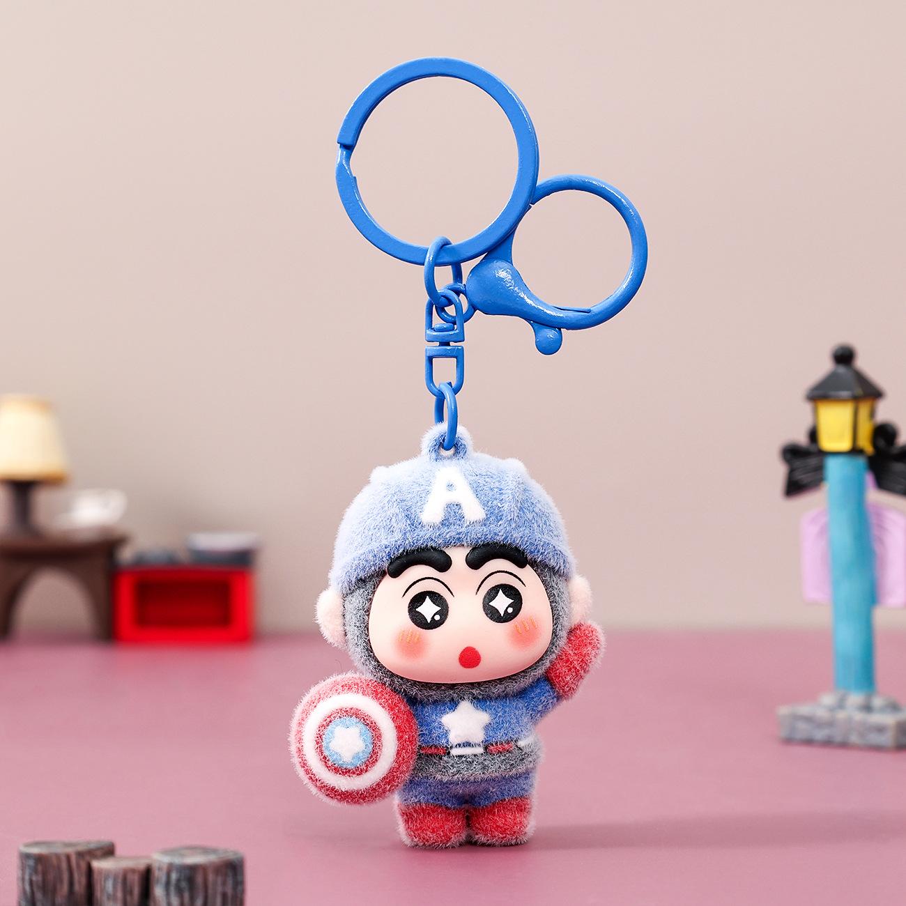 Latest Crayon Shin Chan Keychain Superhero Key Chain Floing Plu Plaything Bag Accory Anime Figures Cartoon Toy Best Super Gift
Latest Crayon Shin Chan Keychain Superhero Key Chain Floing Plu Plaything Bag Accory Anime Figures Cartoon Toy Best Super Gift