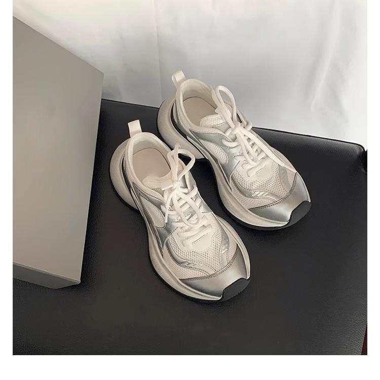 Women s shoes summer 2025 breathable mesh light and thin dad shoes thick soles not tired feet sports shoes summer light women 40 темно-серого
Women s shoes summer 2025 breathable mesh light and thin dad shoes thick soles not tired feet sports shoes summer light women 40 темно-серого