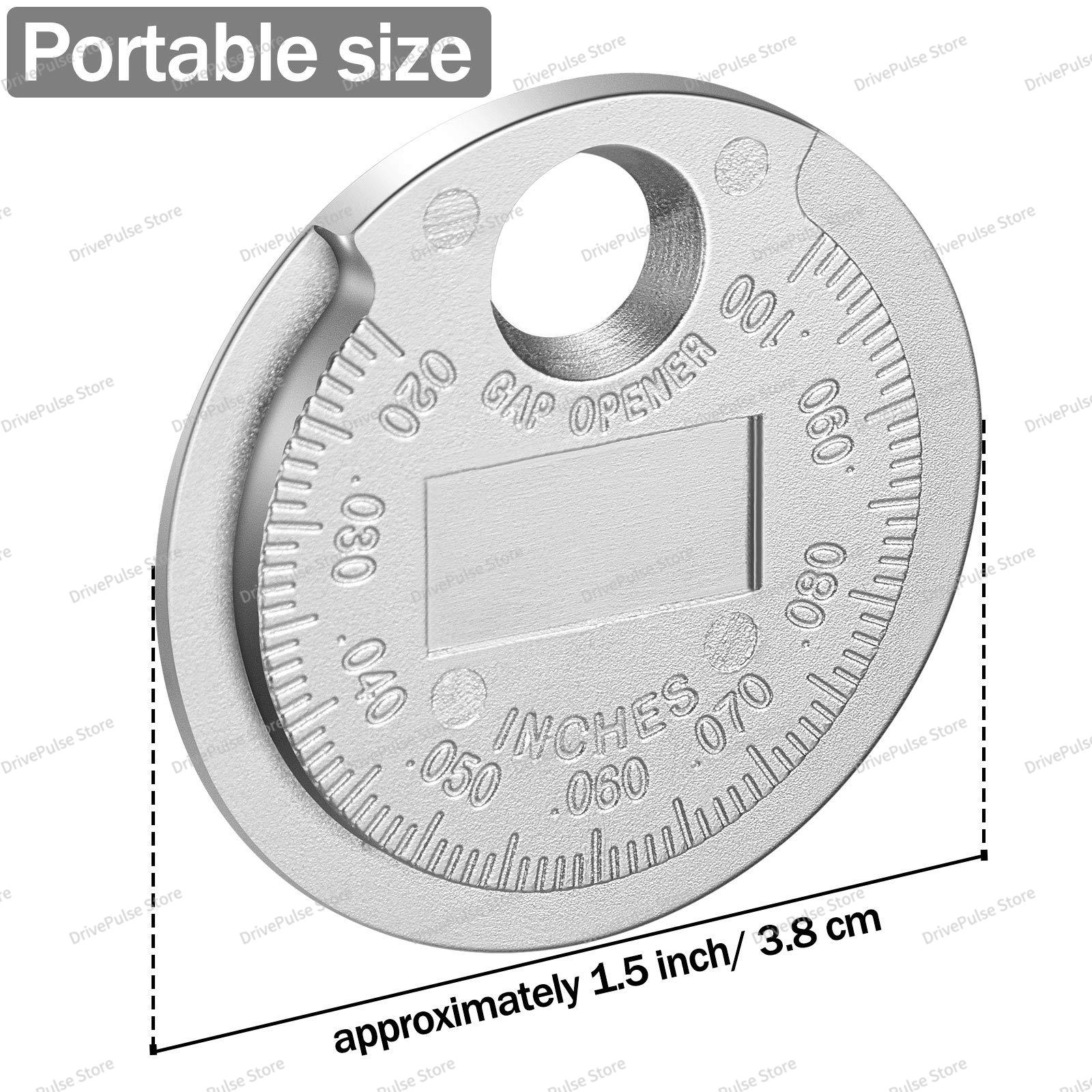 Профессиональный инструмент для зазора свечей зажигания - Двухшкальный проволочный калибр 0,02-0,1 дюйма (0.6-2.4мм) для обслуживания и тюнинга мотоциклов/автомобилей
Профессиональный инструмент для зазора свечей зажигания - Двухшкальный проволочный калибр 0,02-0,1 дюйма (0.6-2.4мм) для обслуживания и тюнинга мотоциклов/автомобилей