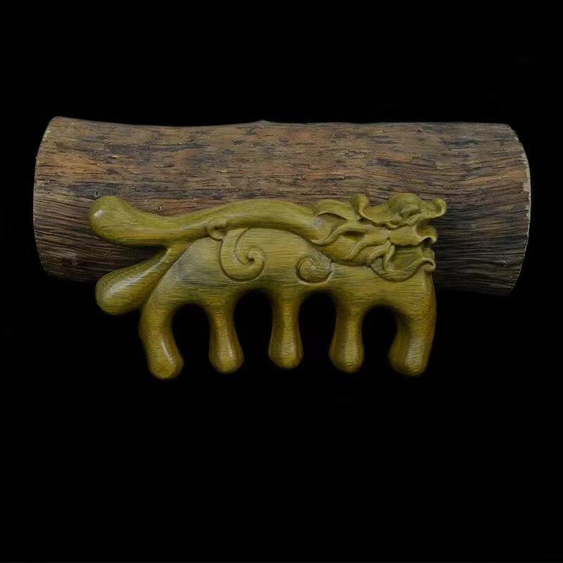 Green Sandalwood Meridian Scalp Comb
Green Sandalwood Meridian Scalp Comb