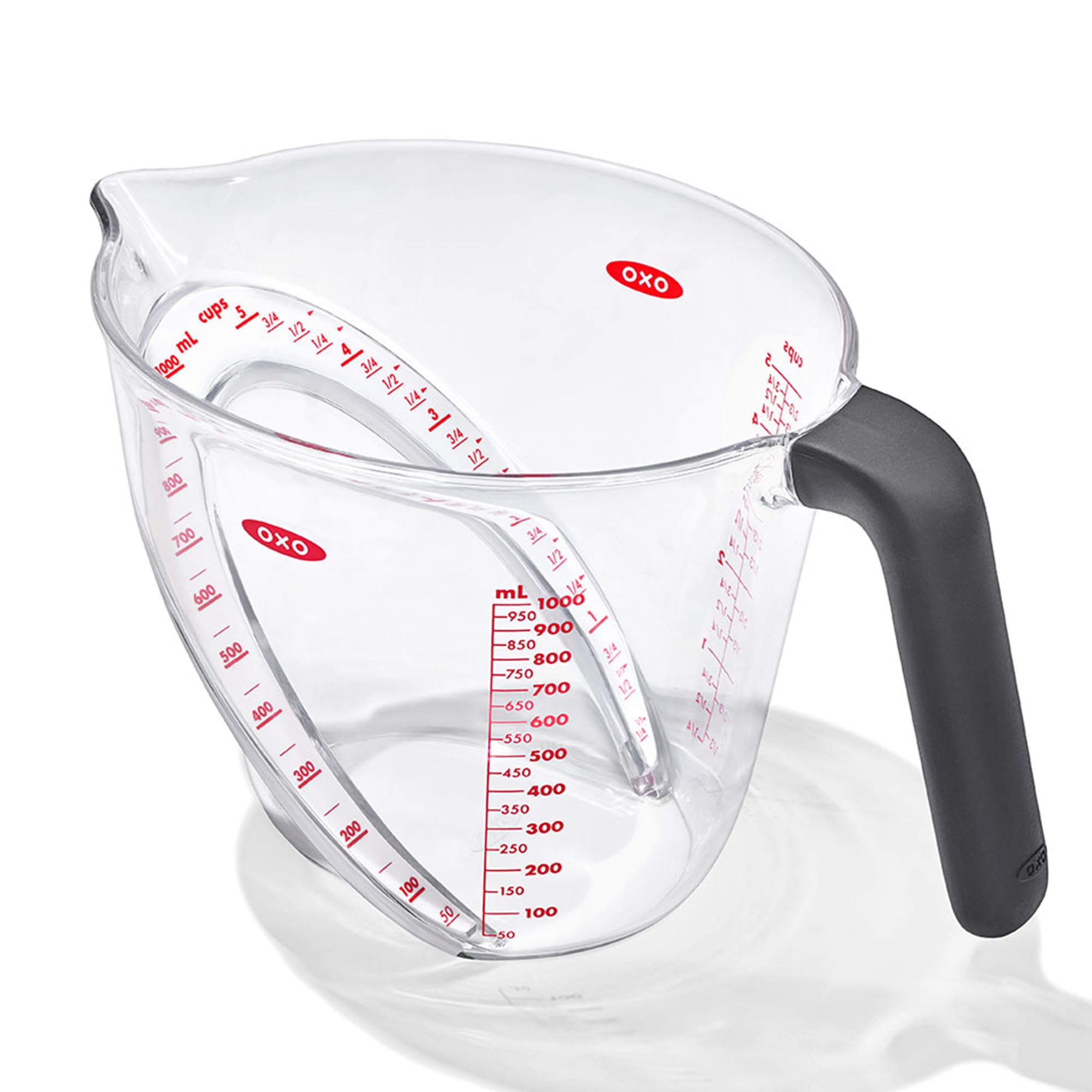 OXO Measuring Cup New Type Angled Measure Cup Large 1000ml Microwave and Dishwasher Safe Heat Resistant Tritan Made
OXO Measuring Cup New Type Angled Measure Cup Large 1000ml Microwave and Dishwasher Safe Heat Resistant Tritan Made