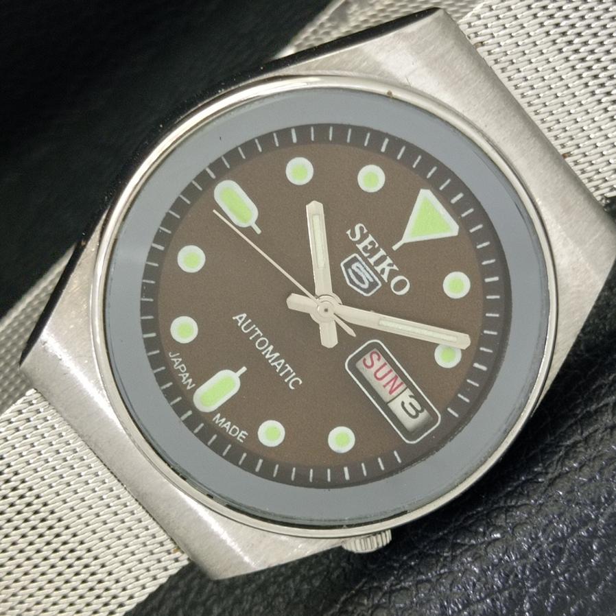 USED SEIKO 5 JAPAN 6309A MENS AUTOMATIC BROWN DIAL WRIST WATCH a427855-2 R1054-a427855
USED SEIKO 5 JAPAN 6309A MENS AUTOMATIC BROWN DIAL WRIST WATCH a427855-2 R1054-a427855