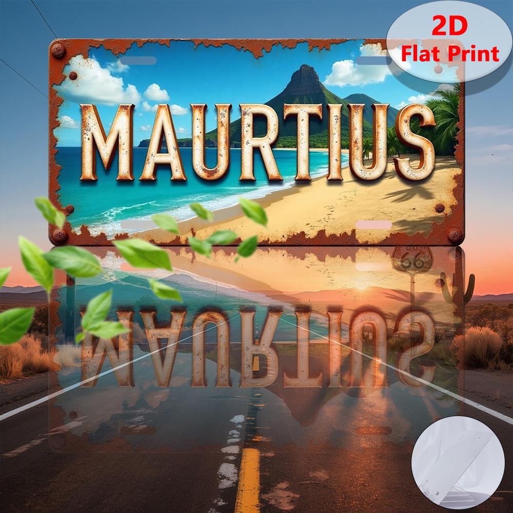 D Flat pc Vintage Mauritius Beach Metal Sign Mauritius Wall Retro Travel Souvenir Gift Suitable for Garage Cafe Office 15x30cm(5.9x7.8inch)
D Flat pc Vintage Mauritius Beach Metal Sign Mauritius Wall Retro Travel Souvenir Gift Suitable for Garage Cafe Office 15x30cm(5.9x7.8inch)