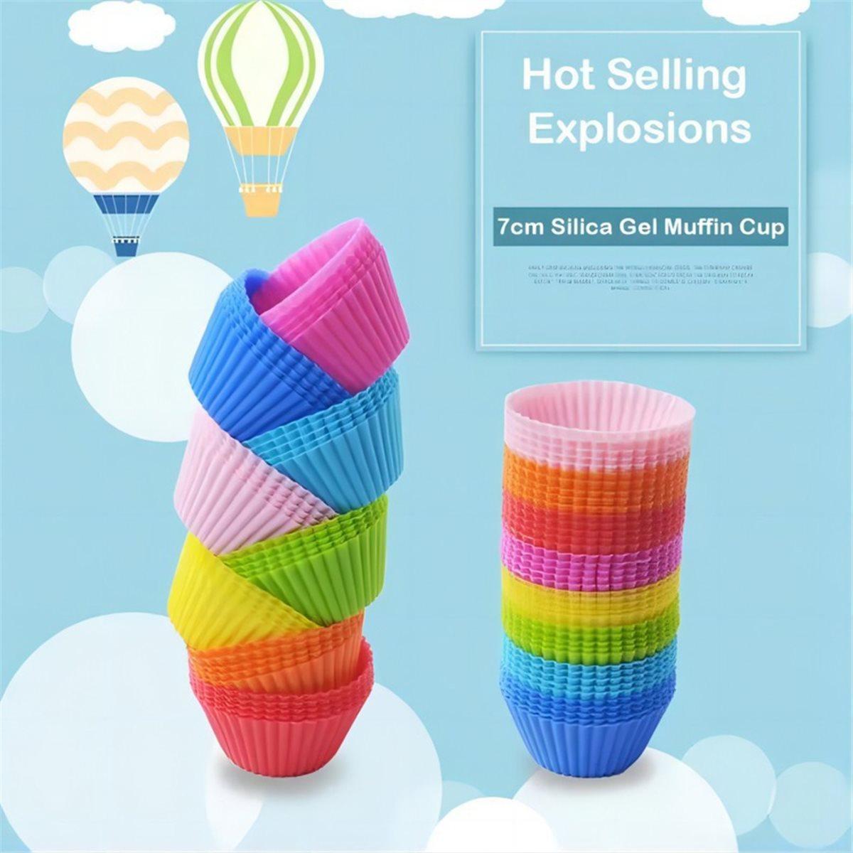 Reusable Baking Cups, Cake Mold Muffin Liners, Dishwasher Safe, Baking Heat- Cake Cups, Multicolor, Pack of 80 China Mainland
Reusable Baking Cups, Cake Mold Muffin Liners, Dishwasher Safe, Baking Heat- Cake Cups, Multicolor, Pack of 80 China Mainland