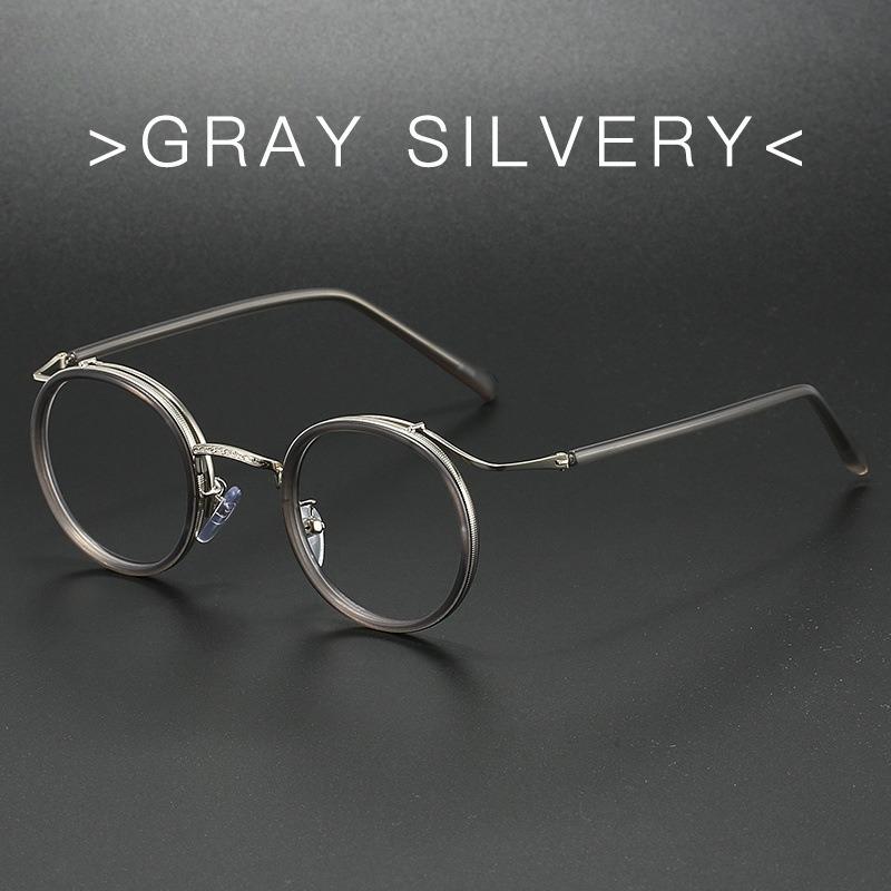 Retro Round Frame Glasses for Men Women Ultralight Anti Blue Light Eyeglasses Brand Design Luxury Stainless Steel Alloy Glasses
Retro Round Frame Glasses for Men Women Ultralight Anti Blue Light Eyeglasses Brand Design Luxury Stainless Steel Alloy Glasses