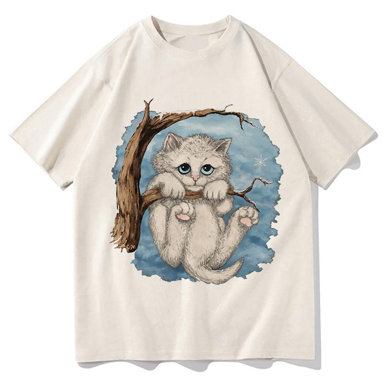 Opalite Kitten in Tree T-Shirts 90s Nostalgia Playful Cat Printed T Shirt Gift Idea Clothes Unisex TS Opalite Music Cotton Tees S
Opalite Kitten in Tree T-Shirts 90s Nostalgia Playful Cat Printed T Shirt Gift Idea Clothes Unisex TS Opalite Music Cotton Tees S
