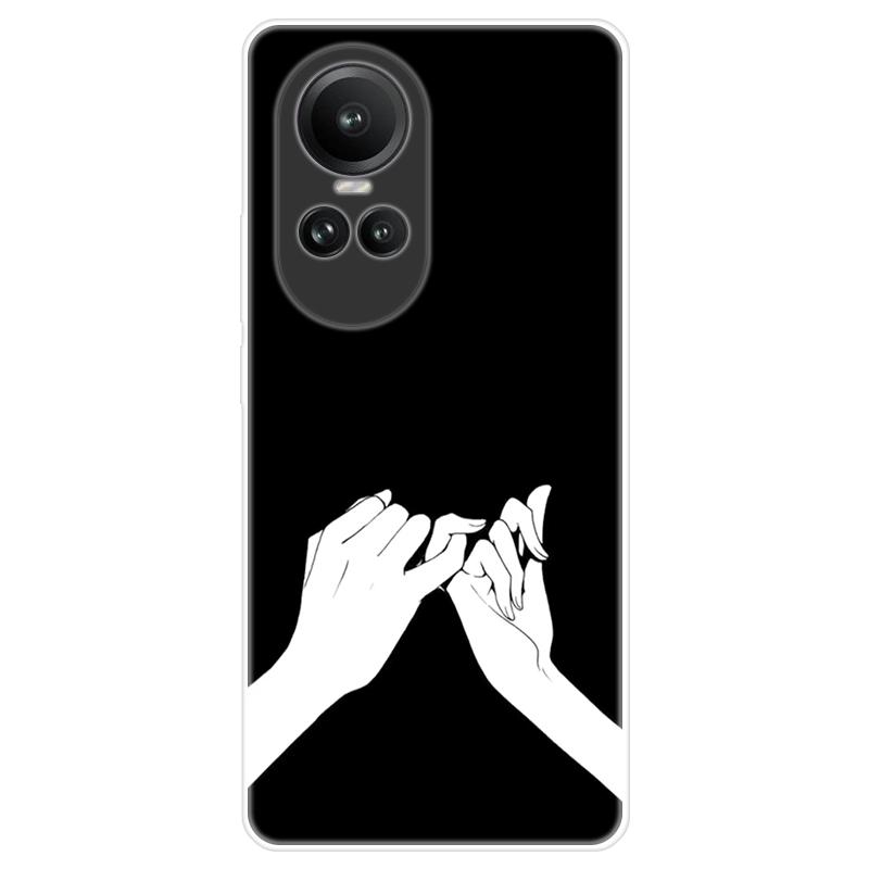 Для OPPO Reno10 Reno 10 Pro A98 A 98 5G чехол Мягкая силиконовая задняя крышка чехол для телефона с рисунком для творчества For OPPO Reno 10 Pro