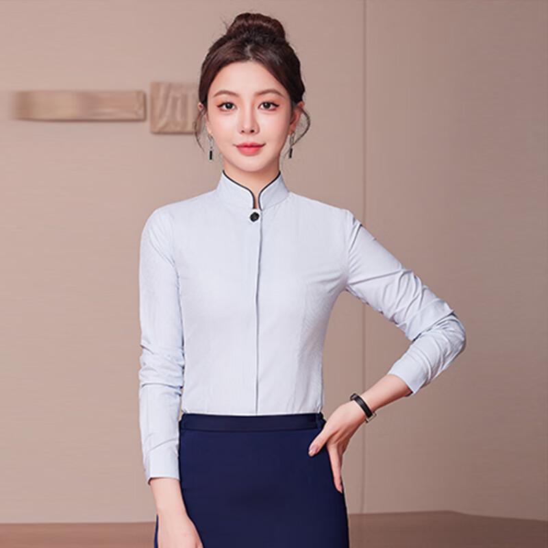 Women s New Chinese Stand Collar Long Sleeve Work Shirt 4XL
Women s New Chinese Stand Collar Long Sleeve Work Shirt 4XL