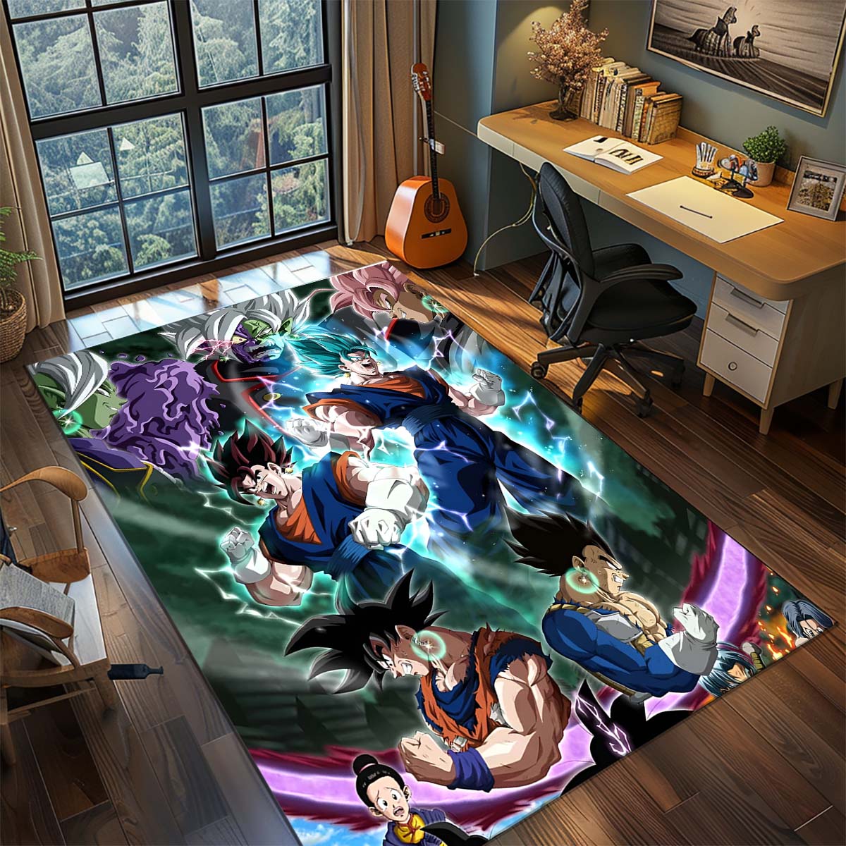 Dragon Ball Goku Anime Rug Carpet Large Area Rug Non Slip Washable Floor Mat Gamer Room Bedroom Home Decor 60x90cm
Dragon Ball Goku Anime Rug Carpet Large Area Rug Non Slip Washable Floor Mat Gamer Room Bedroom Home Decor 60x90cm