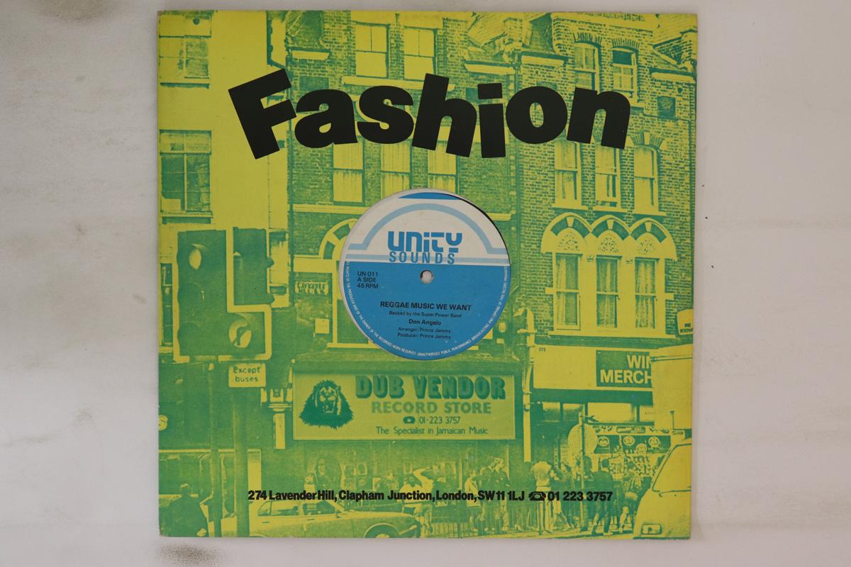 12inch Record DON ANGELO - Reggae Music We Want / Petty Robber UN011 Unity Sounds 1986 UK Reggae, Ska & Dub Used
12inch Record DON ANGELO - Reggae Music We Want / Petty Robber UN011 Unity Sounds 1986 UK Reggae, Ska & Dub Used