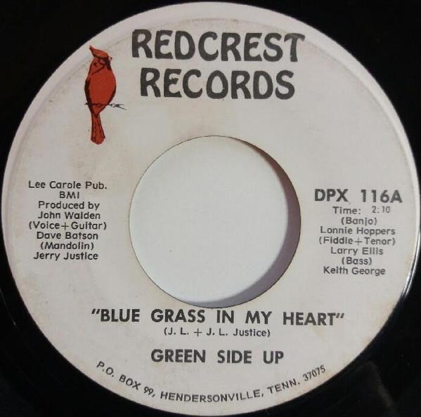 7inch Record GREEN SIDE UP - Blue Grass In My Heart / Ribbon Of DPX116 Redcrest Record US Folk Used
7inch Record GREEN SIDE UP - Blue Grass In My Heart / Ribbon Of DPX116 Redcrest Record US Folk Used