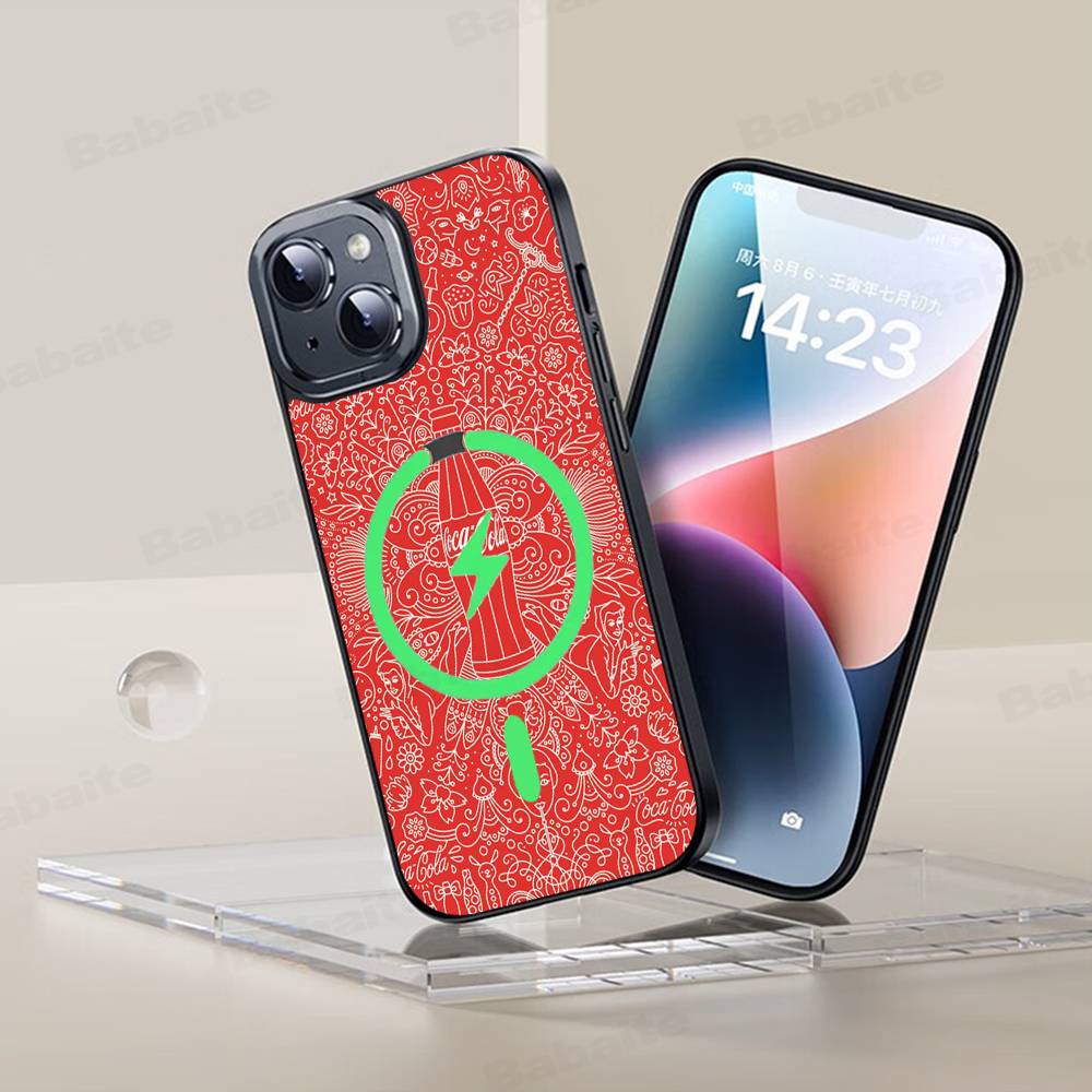 Brand C-Coca Logo C-Cola Black For Magsafe Magnetic Phone Case For IPhone 16 15 17 Pro Max 11 12 13 14 Plus Cover iPhone 14pro max
Brand C-Coca Logo C-Cola Black For Magsafe Magnetic Phone Case For IPhone 16 15 17 Pro Max 11 12 13 14 Plus Cover iPhone 14pro max