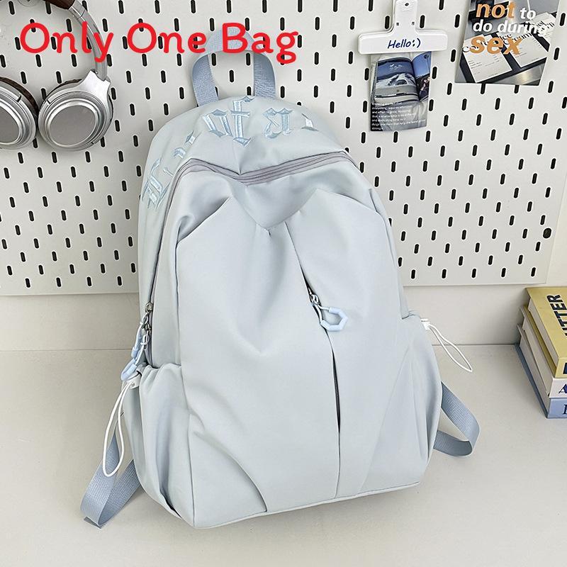 Nylon Girls Backpack With Letter Embroidery And Curved Shoulder Straps For School And Travel синій
Nylon Girls Backpack With Letter Embroidery And Curved Shoulder Straps For School And Travel синій