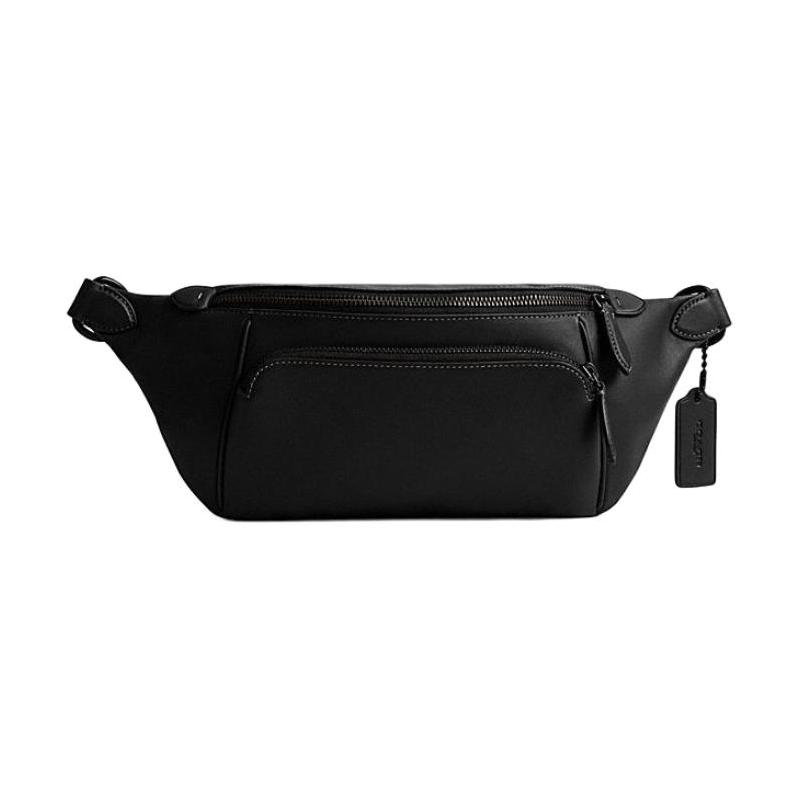 COACH League 36 Fashionable Simple Zipper Closure Smooth Leather Belt Bag Large Men s Black чорний
COACH League 36 Fashionable Simple Zipper Closure Smooth Leather Belt Bag Large Men s Black чорний