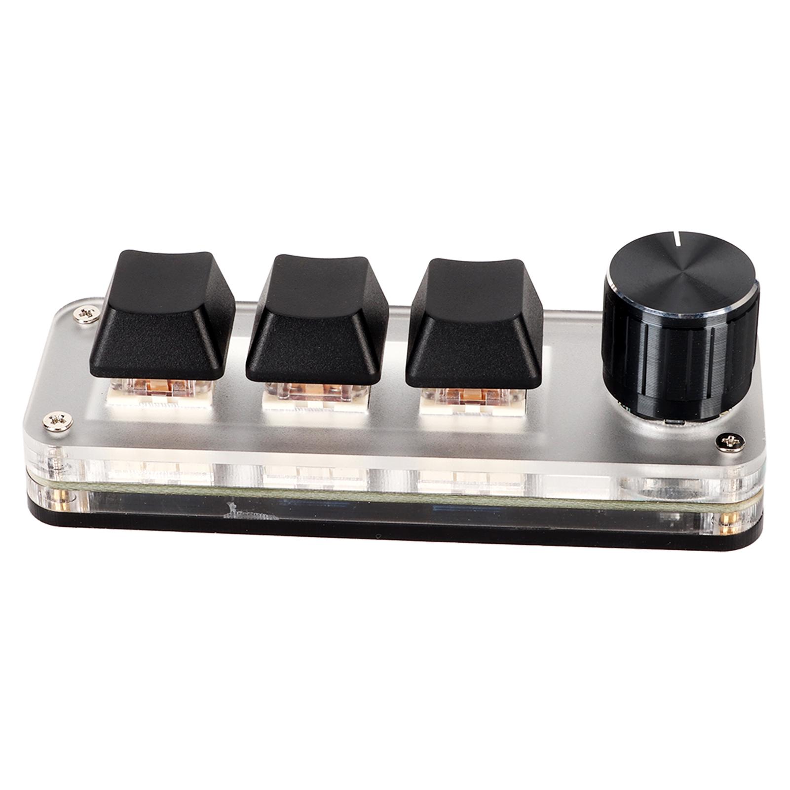 Червоний перемикач Macro Keyboard Plug and Play Ергономічні налаштовані ручки USB Mini Keypad для настільного ПК Type 1
Червоний перемикач Macro Keyboard Plug and Play Ергономічні налаштовані ручки USB Mini Keypad для настільного ПК Type 1