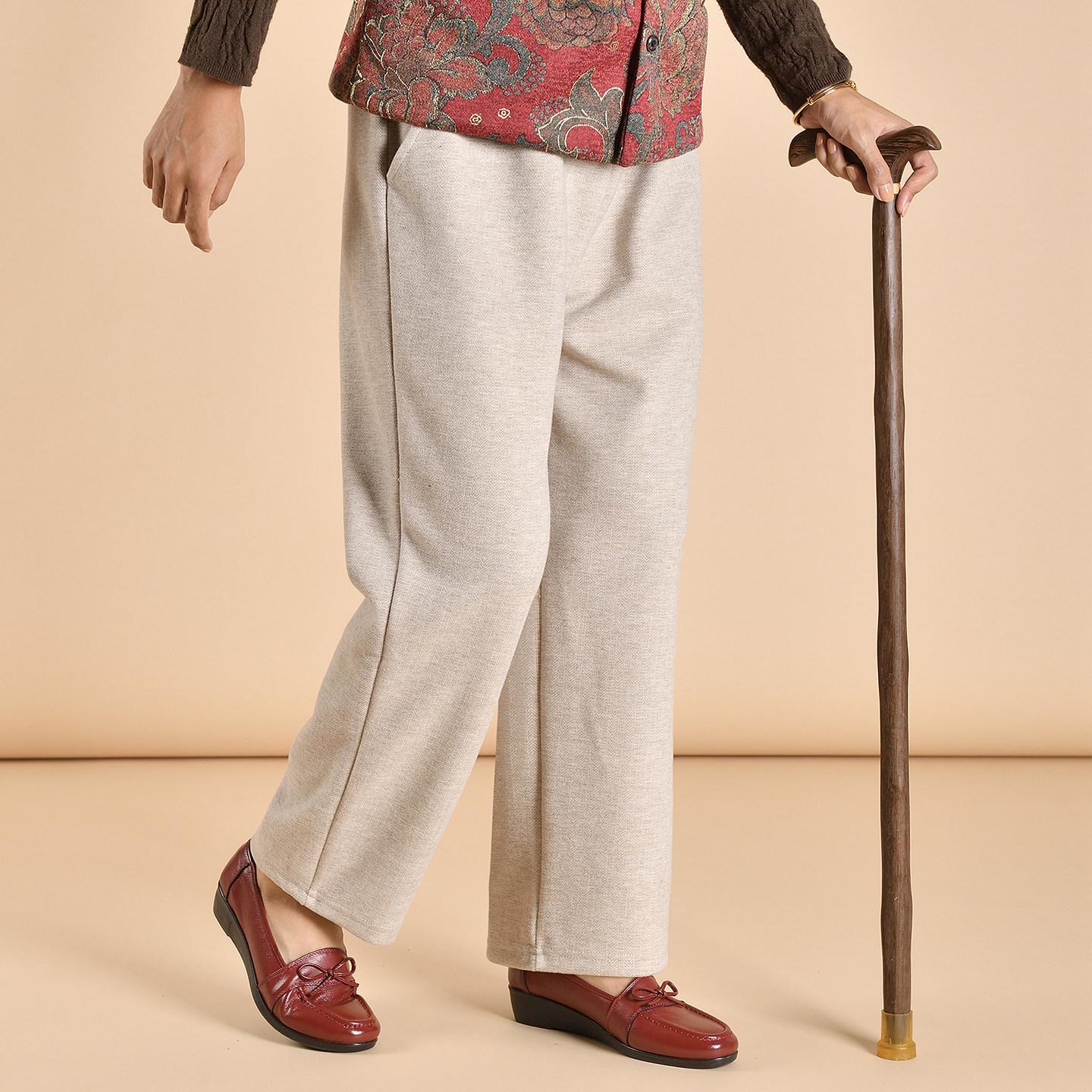 Women s Plus Size Fleece-Lined Pants for Elderly Mothers and Grandmothers, Ideal for Spring/Autumn. XL for 80-105 jin
Women s Plus Size Fleece-Lined Pants for Elderly Mothers and Grandmothers, Ideal for Spring/Autumn. XL for 80-105 jin