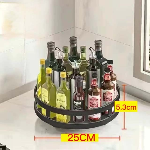 Кухонный органайзер Стойка для специй Вращающийся на 360° Держатель для приправ Поднос для хранения Многофункциональная стойка для хранения для кухонной столешницы
Кухонный органайзер Стойка для специй Вращающийся на 360° Держатель для приправ Поднос для хранения Многофункциональная стойка для хранения для кухонной столешницы