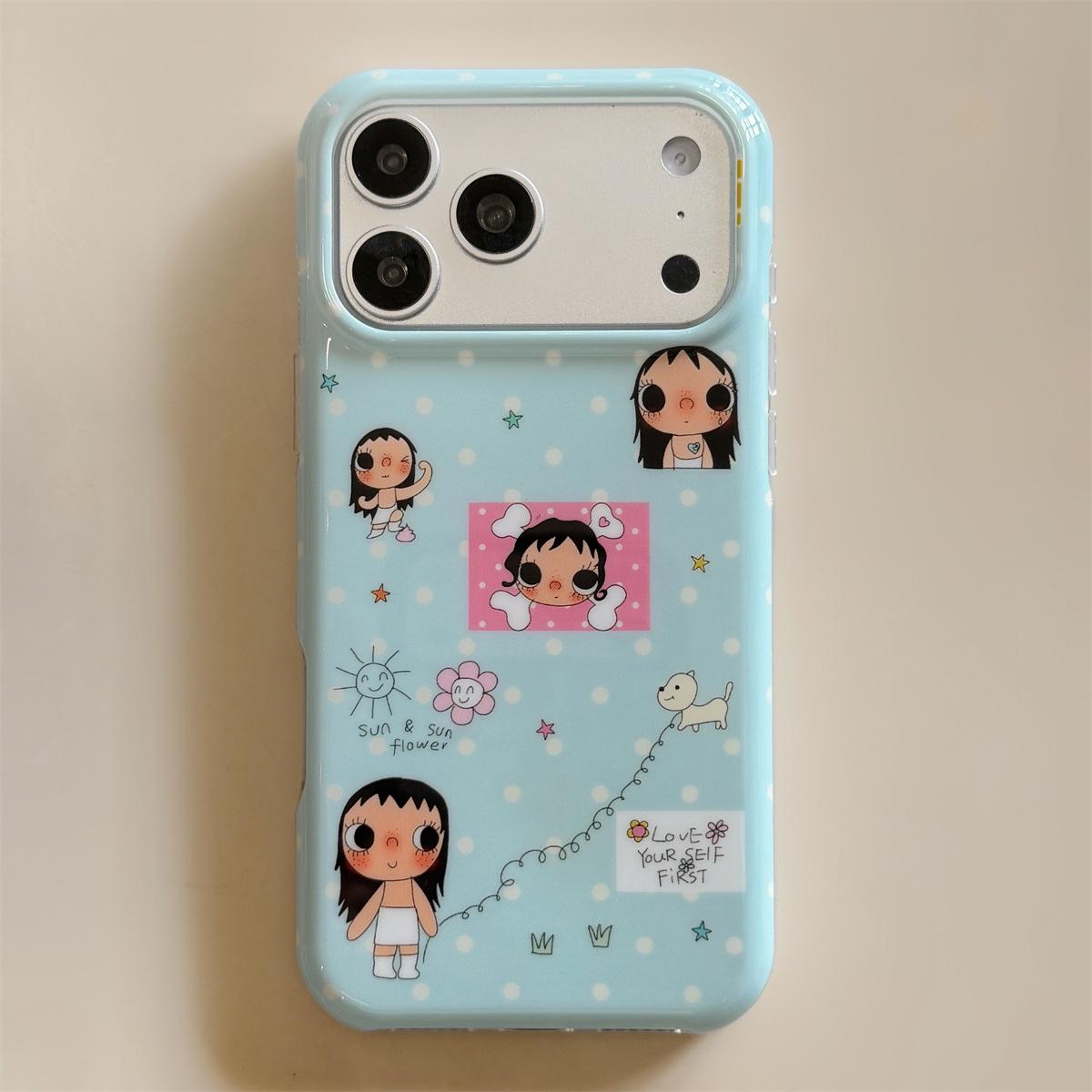 Cartoon Polka Dot Jade Big Head Sticker for iPhone 15/17/16 PROMAX Case - Anti-Fall iPhone 15 Pro Max
Cartoon Polka Dot Jade Big Head Sticker for iPhone 15/17/16 PROMAX Case - Anti-Fall iPhone 15 Pro Max