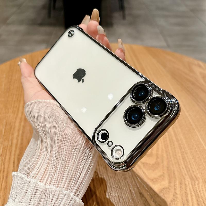 Ultra Thin Transparent Half Wrapped Case For iPhone 17 Air 16 15 14 Plus 13 11 12 16 17 Pro Max Camera Glass Protector Cover For iPhone17proMax сірий
Ultra Thin Transparent Half Wrapped Case For iPhone 17 Air 16 15 14 Plus 13 11 12 16 17 Pro Max Camera Glass Protector Cover For iPhone17proMax сірий