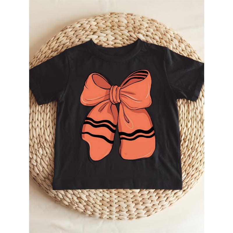 European Size Childrens Crew Neck Short Sleeved T Shirt with Bowknot Pattern Print 98cm чёрный
European Size Childrens Crew Neck Short Sleeved T Shirt with Bowknot Pattern Print 98cm чёрный