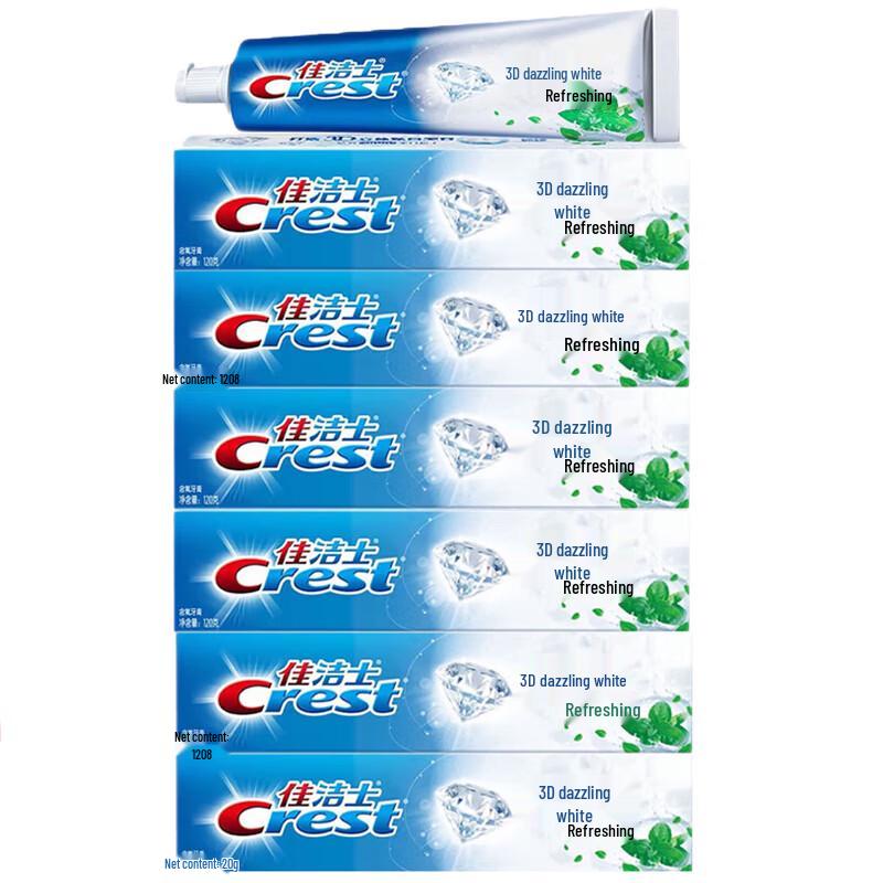 Crest 3D White Stain Removal Toothpaste 6-Pack
Crest 3D White Stain Removal Toothpaste 6-Pack