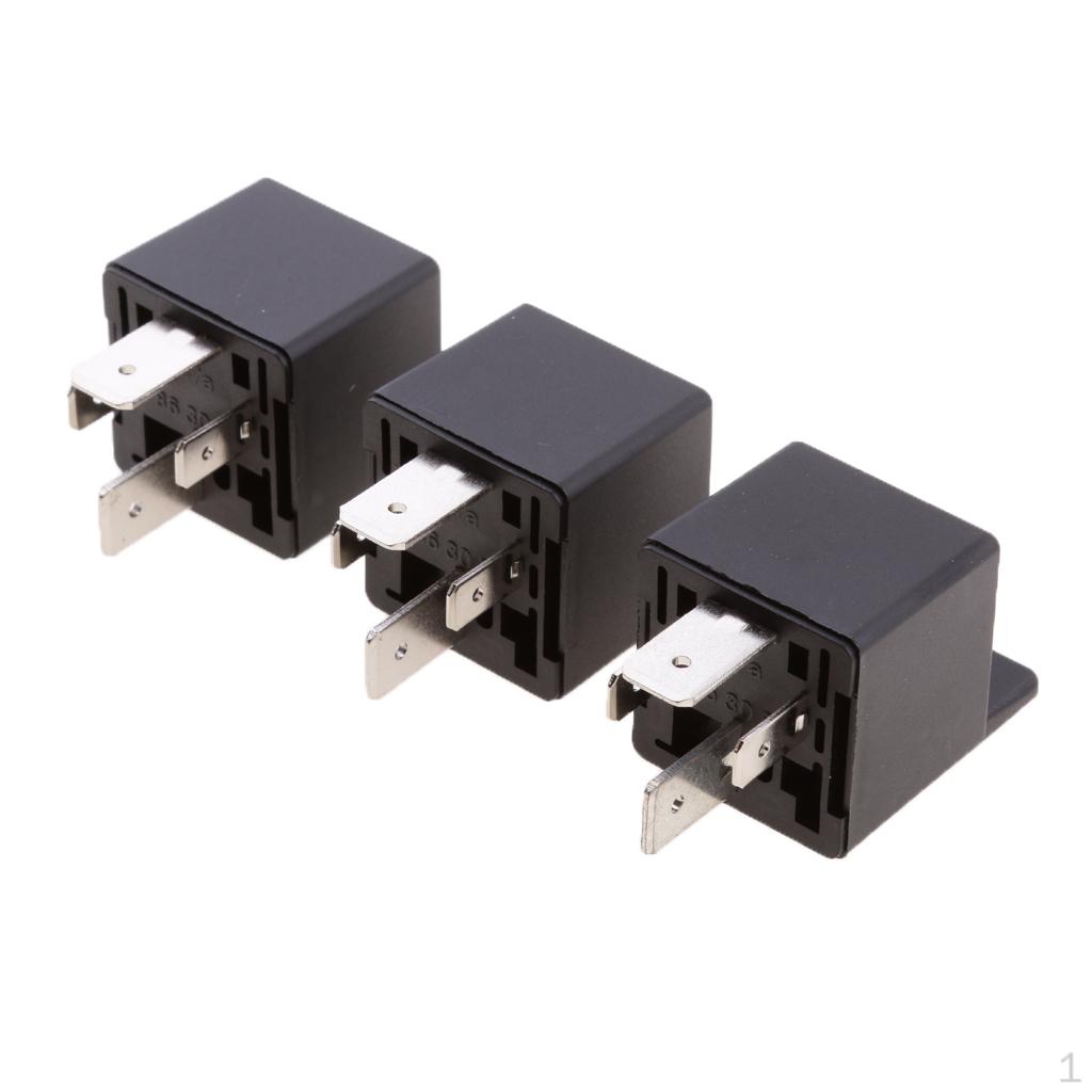 3 Pieces Heavy Duty 24V 80AMP Boat Electronic four pin Relays
3 Pieces Heavy Duty 24V 80AMP Boat Electronic four pin Relays