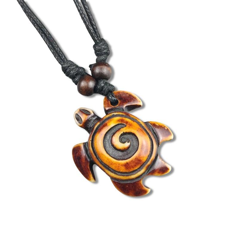 Винтажное ожерелье с животным, подвеска из смолы в виде пружинящей черепахи, цепочка для свитера, парные аксессуары