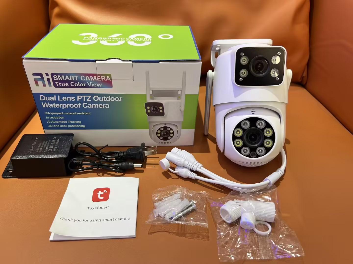 Cross-border Tuya Smart Night Vision Wireless Camera with Two-way Talk US Plug (No Memory Card)
Cross-border Tuya Smart Night Vision Wireless Camera with Two-way Talk US Plug (No Memory Card)