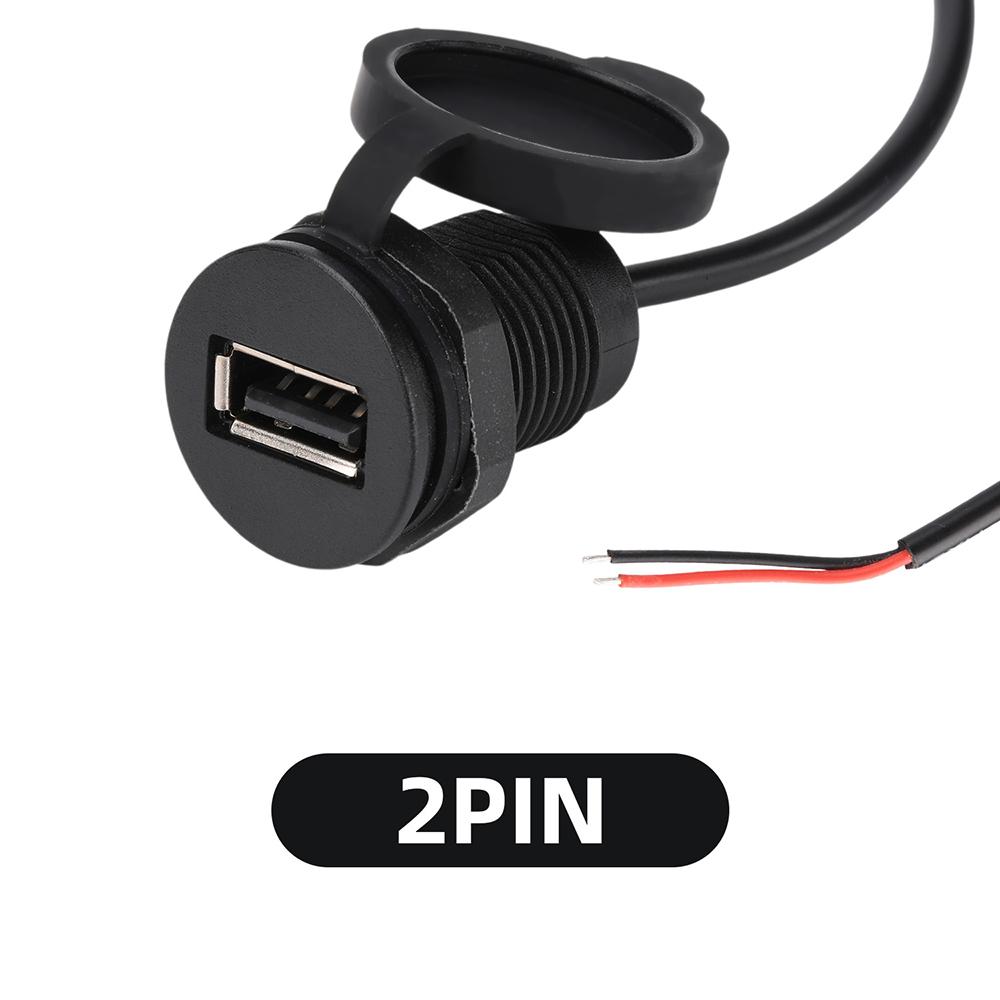 1Pc USB Female Power Socket 2pin 4pin Charging Port with Installation Nut Connector and Cable USB Waterproof Charging Socket
1Pc USB Female Power Socket 2pin 4pin Charging Port with Installation Nut Connector and Cable USB Waterproof Charging Socket