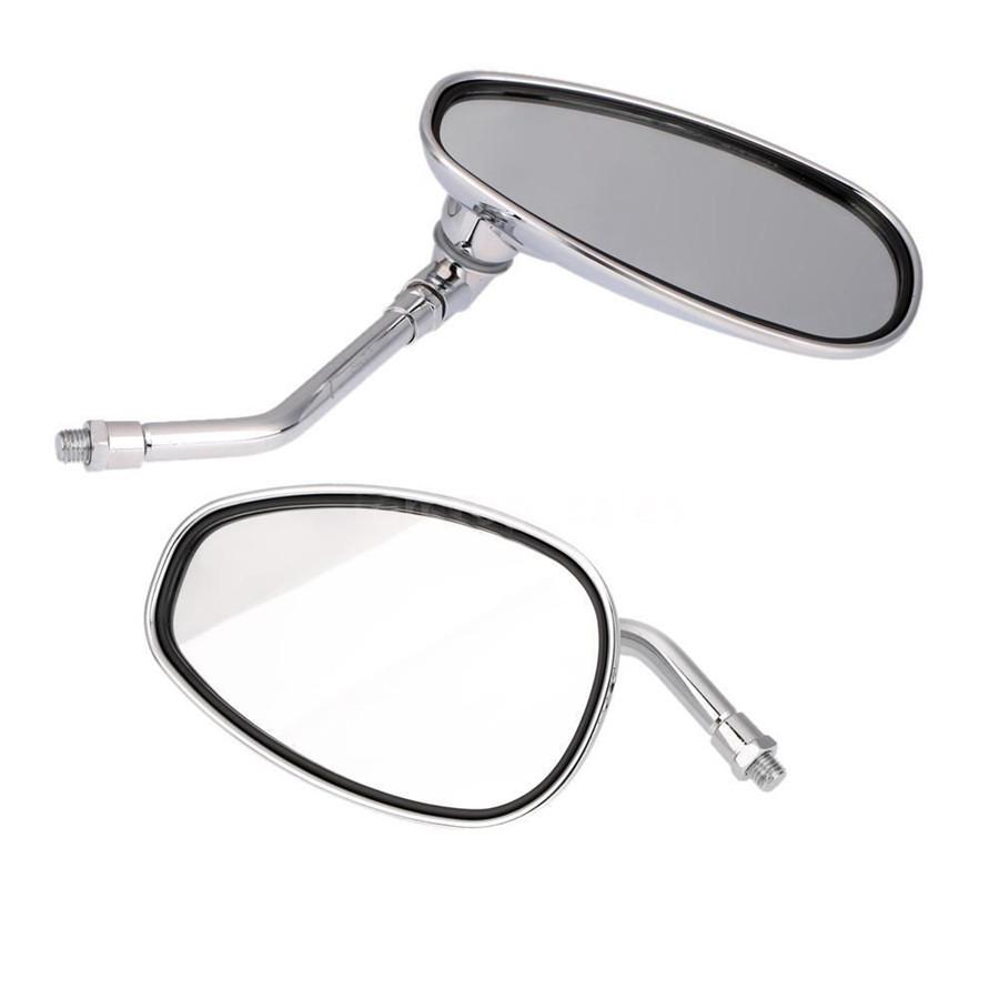 1 Pair Motorcycle Mirrors 10mm Universal Rear View Mirrors Oval Street Bike Side Mirror For Honda Suzuki Yamaha
1 Pair Motorcycle Mirrors 10mm Universal Rear View Mirrors Oval Street Bike Side Mirror For Honda Suzuki Yamaha