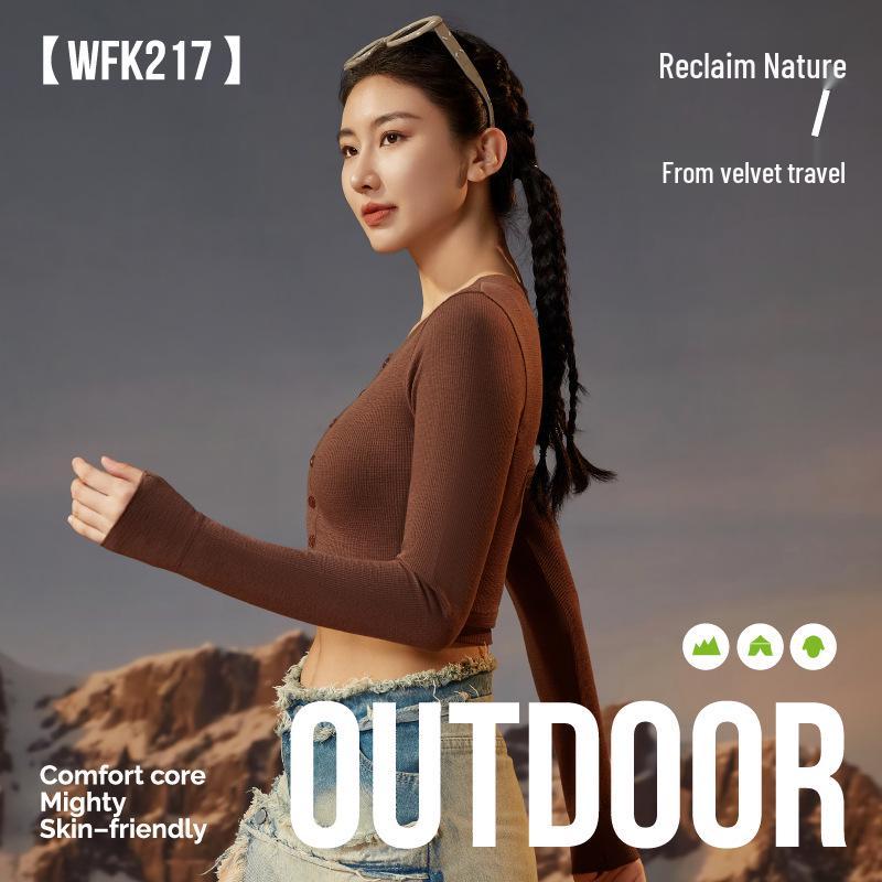 Autumn Multi-Button Knit Cardigan: Round Neck, Long Sleeve Top for Outdoor and Sports M/L чорний
Autumn Multi-Button Knit Cardigan: Round Neck, Long Sleeve Top for Outdoor and Sports M/L чорний