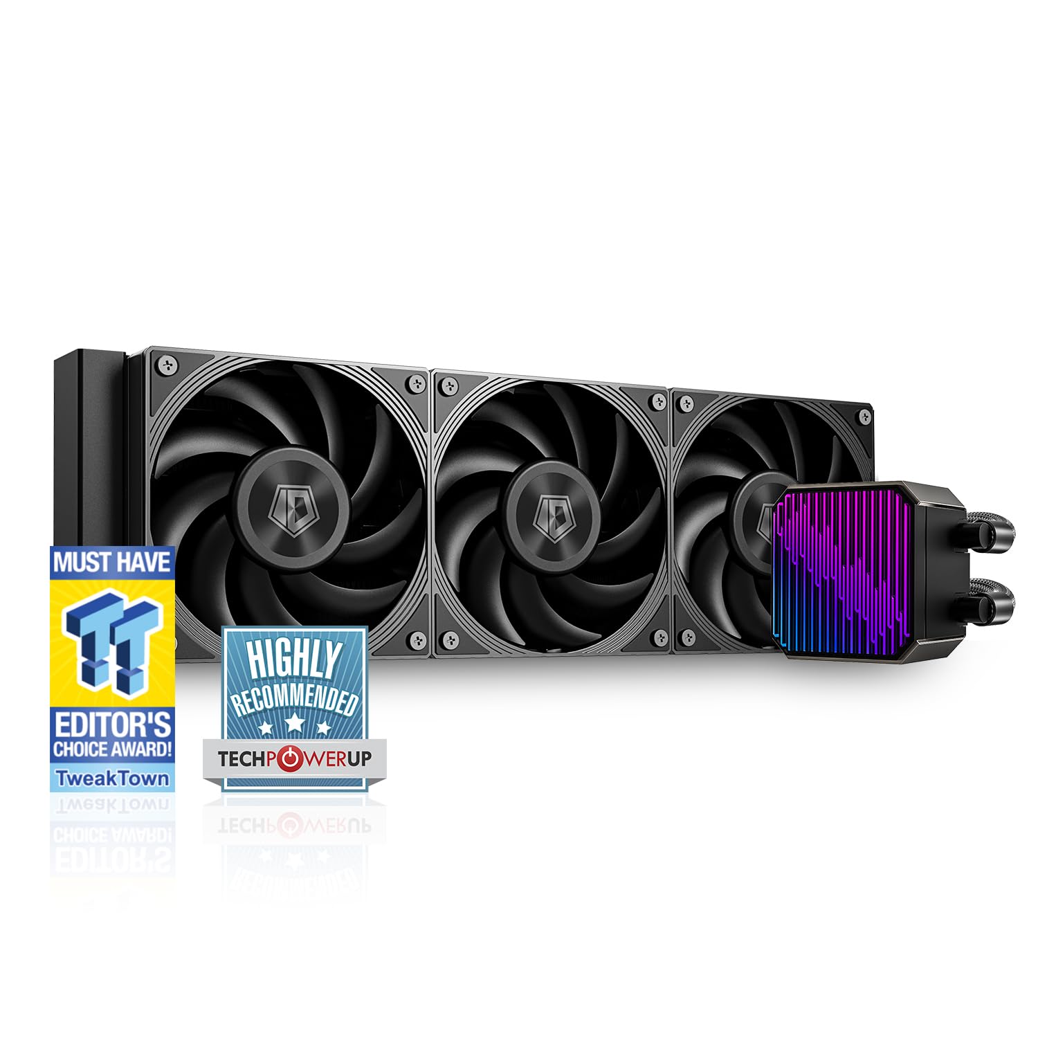 DX360 MAX Рідкий кулер для ЦП 360мм ARGB AIO 38мм Товщина 3 120мм Висока Ефективність Zero RPM Сумісний з Intel AMD TDP 350W ID-COOLING Кулер, Радіатор,
DX360 MAX Рідкий кулер для ЦП 360мм ARGB AIO 38мм Товщина 3 120мм Висока Ефективність Zero RPM Сумісний з Intel AMD TDP 350W ID-COOLING Кулер, Радіатор,