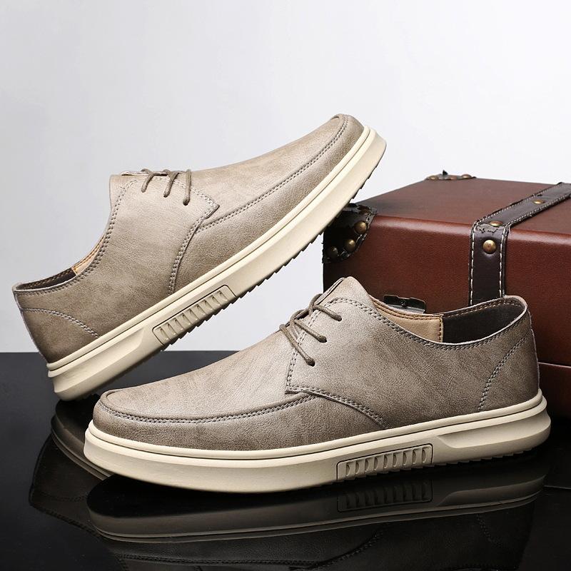 High-end men s shoes 2025 summer new mature men s British style lace-up casual shoes leather surface waterproof heightening board shoes 44 хаки
High-end men s shoes 2025 summer new mature men s British style lace-up casual shoes leather surface waterproof heightening board shoes 44 хаки