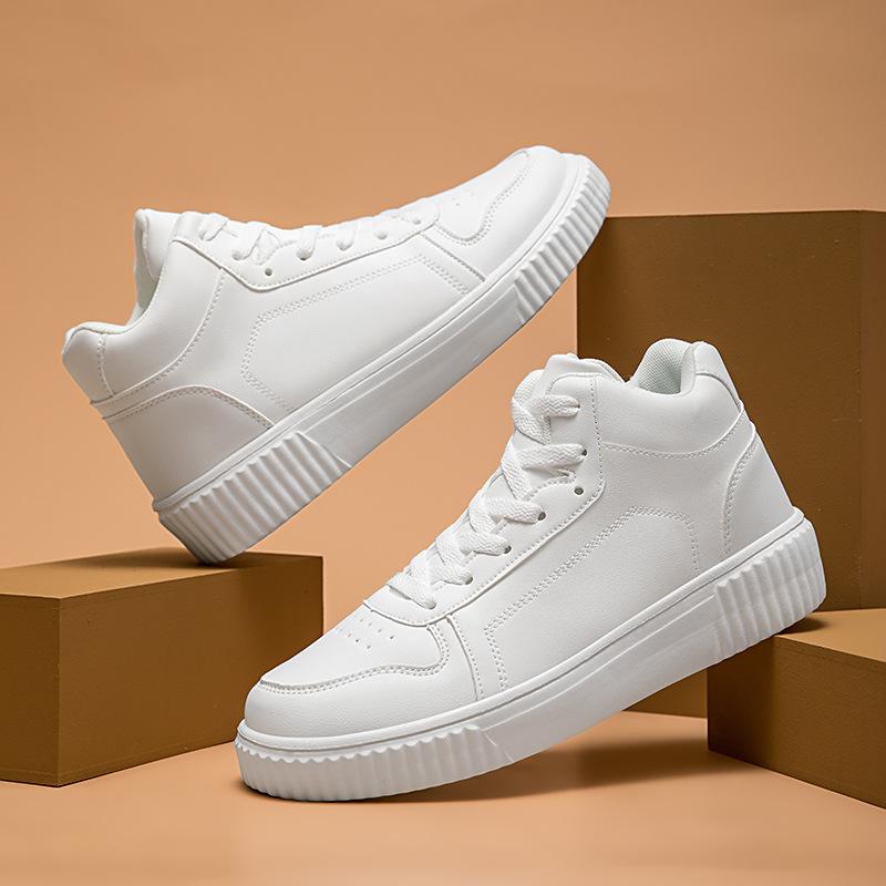 New mid-top couple shoes winter sports versatile lightweight large-size board shoes 45 білий
New mid-top couple shoes winter sports versatile lightweight large-size board shoes 45 білий