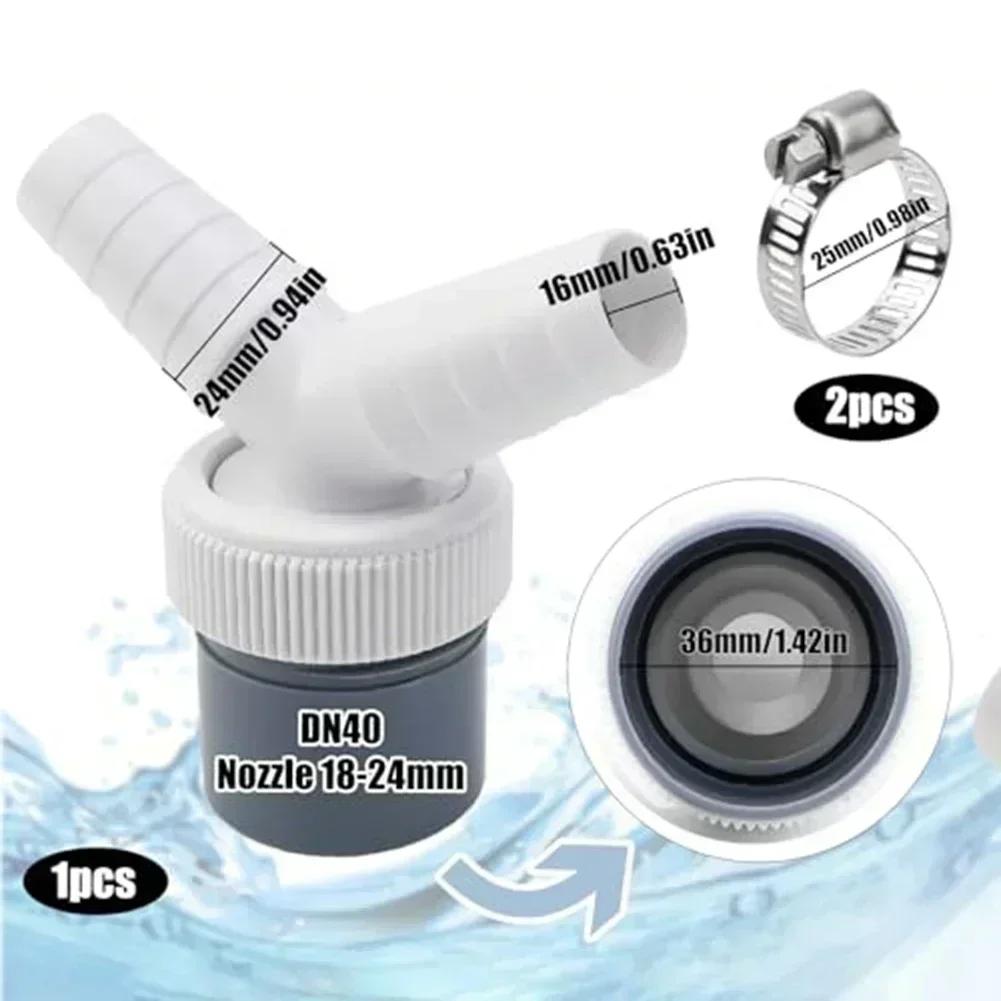 Efficient Plumbing Grey White Y-shaped Versatile Double Connection Hose Waste Water Disposal Tumble Dryer Compatible
Efficient Plumbing Grey White Y-shaped Versatile Double Connection Hose Waste Water Disposal Tumble Dryer Compatible