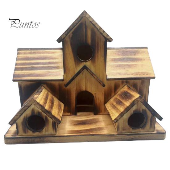 Привлекательный 6 отверстий, длительный срок службы, подвесной скворечник из натурального дерева, украшение для патио
Привлекательный 6 отверстий, длительный срок службы, подвесной скворечник из натурального дерева, украшение для патио